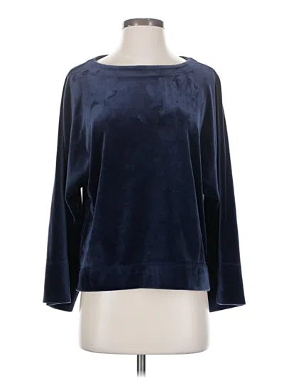 Pre-owned Dkny Sport Pullover Sweater In Blue