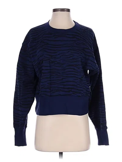 Pre-owned Dkny Sport Pullover Sweater In Blue