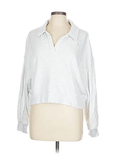 Pre-owned Dkny Sport Pullover Sweater In Gray