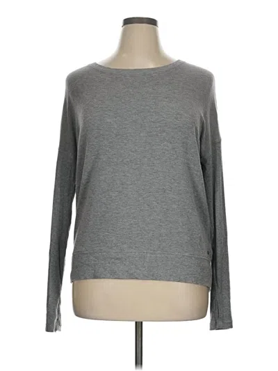 Pre-owned Dkny Sport Pullover Sweater In Gray