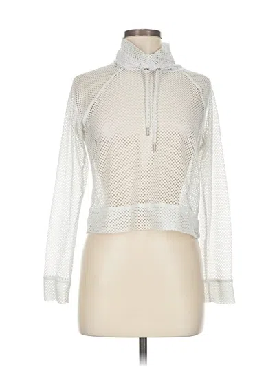 Pre-owned Dkny Sport Pullover Sweater In White