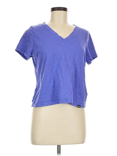 Pre-owned Dkny Sport Short Sleeve T-shirt In Blue