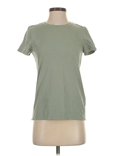 Pre-owned Dkny Sport Short Sleeve T-shirt In Green