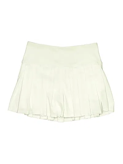 Pre-owned Dkny Sport Skort In Ivory