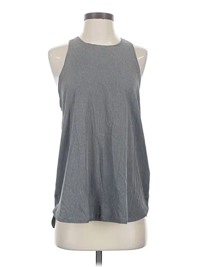 Pre-owned Dkny Sport Sleeveless T-shirt In Gray