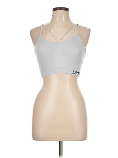 Pre-owned Dkny Sport Sports Bra In Gray