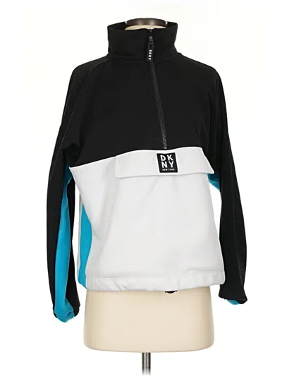 Pre-owned Dkny Sport Sweatshirt In Black