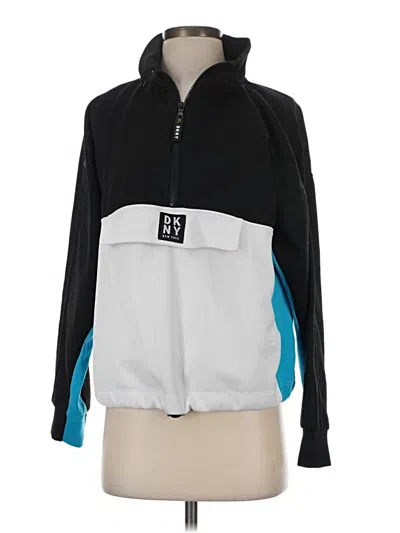Pre-owned Dkny Sport Sweatshirt In Black