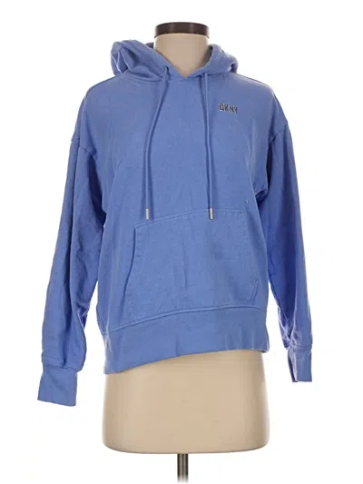 Pre-owned Dkny Sport Sweatshirt In Blue