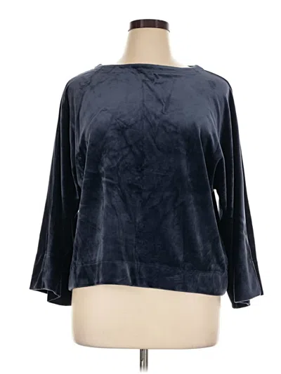 Pre-owned Dkny Sport Sweatshirt In Blue