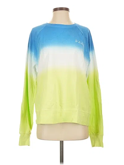Pre-owned Dkny Sport Sweatshirt In Green
