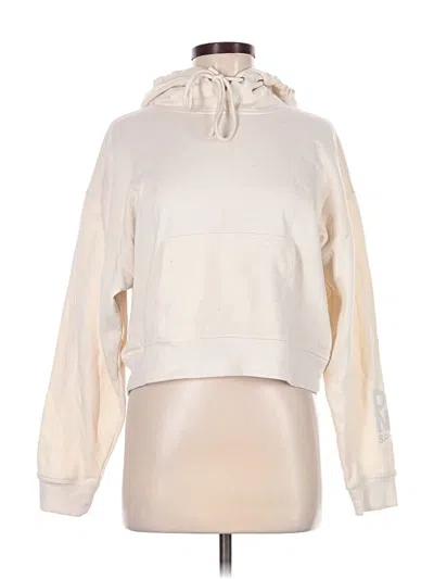 Pre-owned Dkny Sport Sweatshirt In Ivory