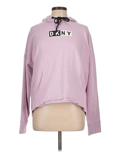 Pre-owned Dkny Sport Sweatshirt In Pink