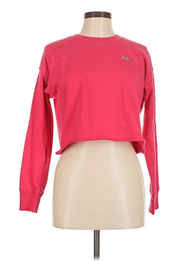 Pre-owned Dkny Sport Sweatshirt In Pink