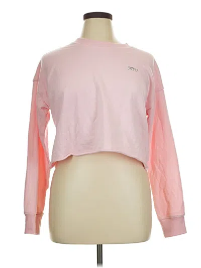 Pre-owned Dkny Sport Sweatshirt In Pink