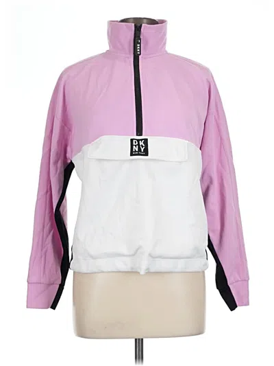Pre-owned Dkny Sport Sweatshirt In Pink