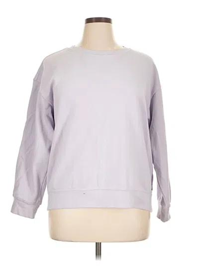 Pre-owned Dkny Sport Sweatshirt In Purple