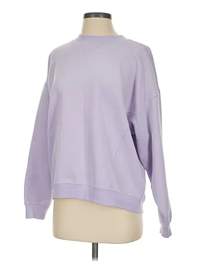 Pre-owned Dkny Sport Sweatshirt In Purple