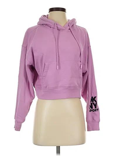 Pre-owned Dkny Sport Sweatshirt In Purple