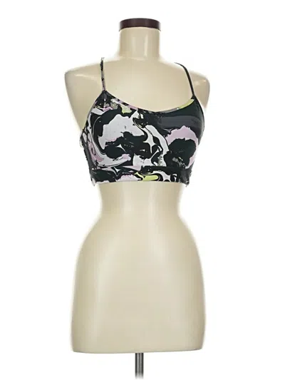 Pre-owned Dkny Sport Tank Top Black Halter Neckline Tops