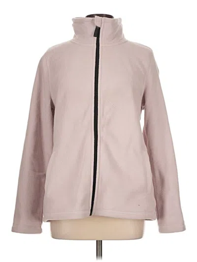 Pre-owned Dkny Sport Track Jacket In Pink
