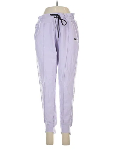 Pre-owned Dkny Sport Track Pants In Purple
