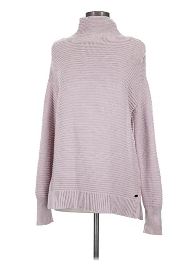 Pre-owned Dkny Sport Turtleneck Sweater In Pink