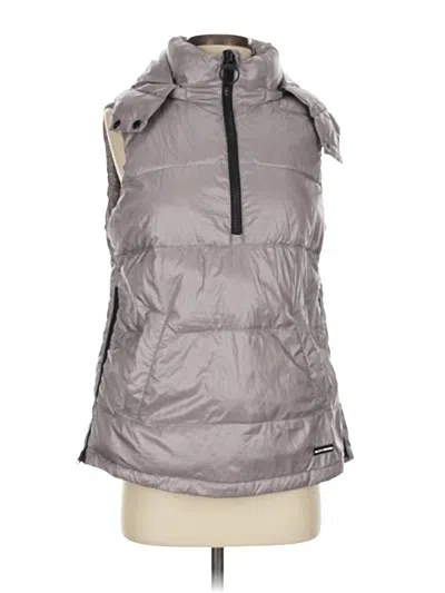 Pre-owned Dkny Sport Vest In Gray