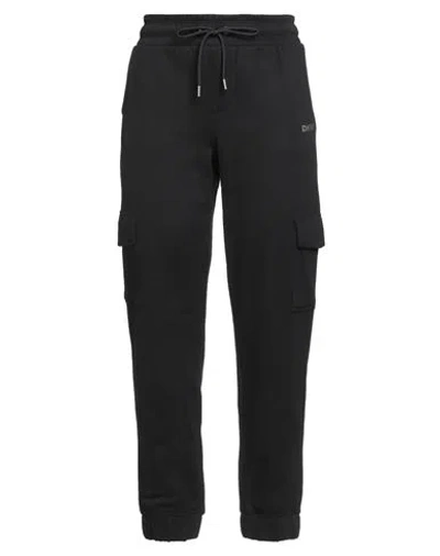 Dkny Sport Woman Pants Black Size S Cotton, Polyester