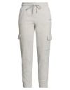 Dkny Sport Woman Pants Light Grey Size M Cotton, Polyester