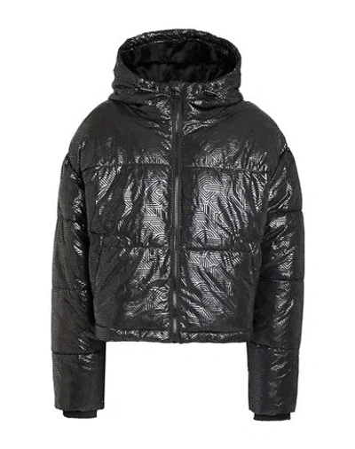 Dkny Sport Woman Puffer Black Size S Polyester