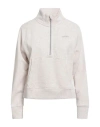 Dkny Sport Woman Sweatshirt Beige Size M Cotton, Polyester