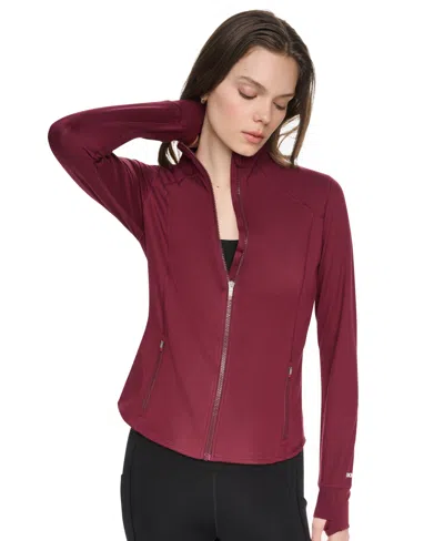 Dkny Sport Women's Balance Compression Full-zip Jacket In Multi