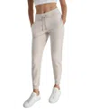 Dkny Space Dye High Waist Slim Joggers In Oat