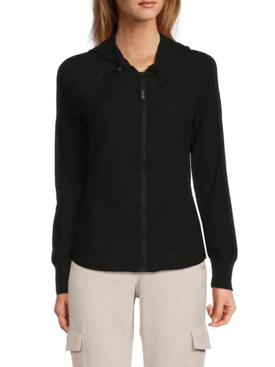 Dkny Sport Women's Exposed Seam Jacket In Black