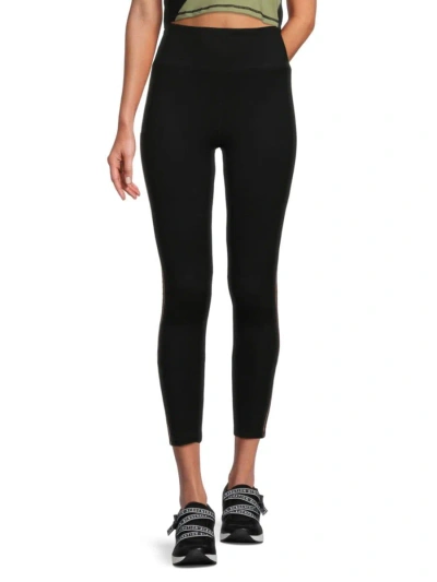 Dkny Sport Women's Logo Leggings In Atomic Pink