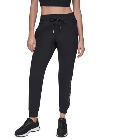 Dkny Sport Women's Sequin Mid-rise Joggers In Multi