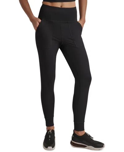 Dkny Sport Women's Stretch Utility Jogger Pants In Black