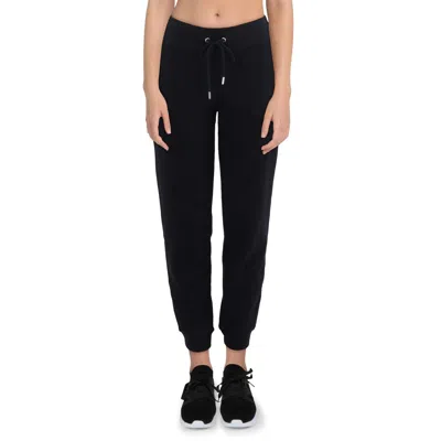 Dkny Sport Womens Fleece Lined Cotton Jogger Pants
