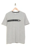 Dkny Sportswear Bennie Graphic T-shirt In Heather Grey
