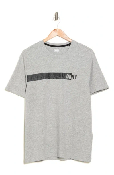 Dkny Sportswear Bennie Graphic T-shirt In Gray