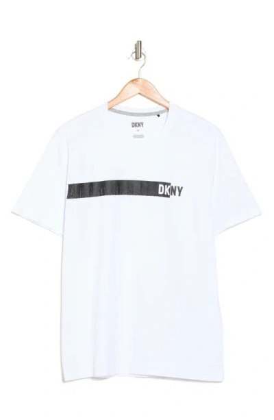 Dkny Sportswear Bennie Graphic T-shirt In White