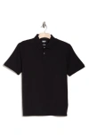 Dkny Sportswear Cotton Stretch Polo In Black