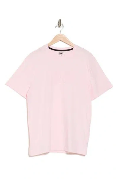 Dkny Sportswear Hudson Logo T-shirt In Light Pink