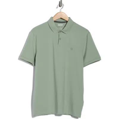 Dkny Sportswear Essential Polo In Green