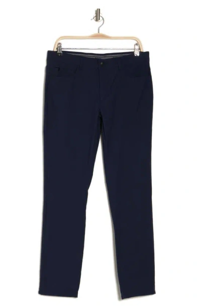 Dkny Sportswear Essential Tech Stretch Pants In Blue