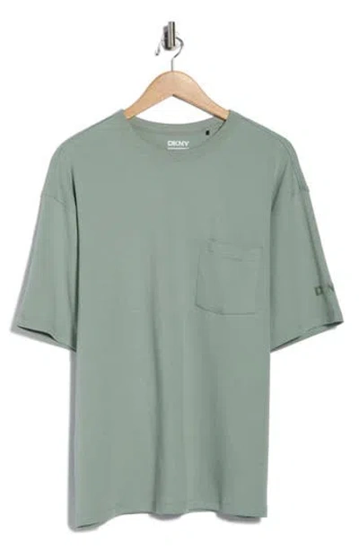 Dkny Sportswear Giorgio Pocket T-shirt In Green