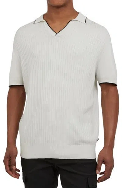Dkny Sportswear Johnny Collar Sweater Polo In Pebble