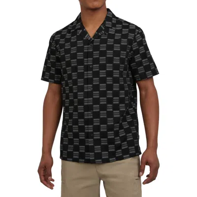 Dkny Sportswear Joseph Camp Shirt In Black