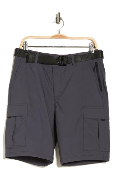 Dkny Sportswear Jumel Tech Cargo Shorts In Magnet